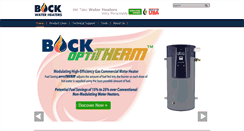 Desktop Screenshot of bockwaterheaters.com